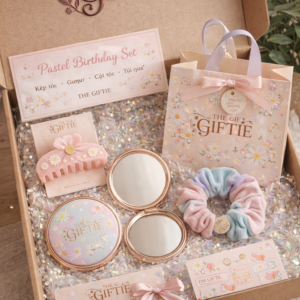 pastel birthday set
